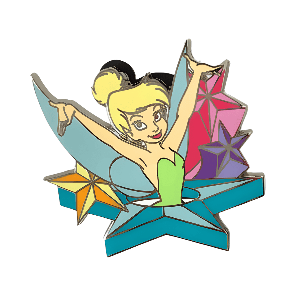 Tinker Bell-Star with Arms Up Disney pin