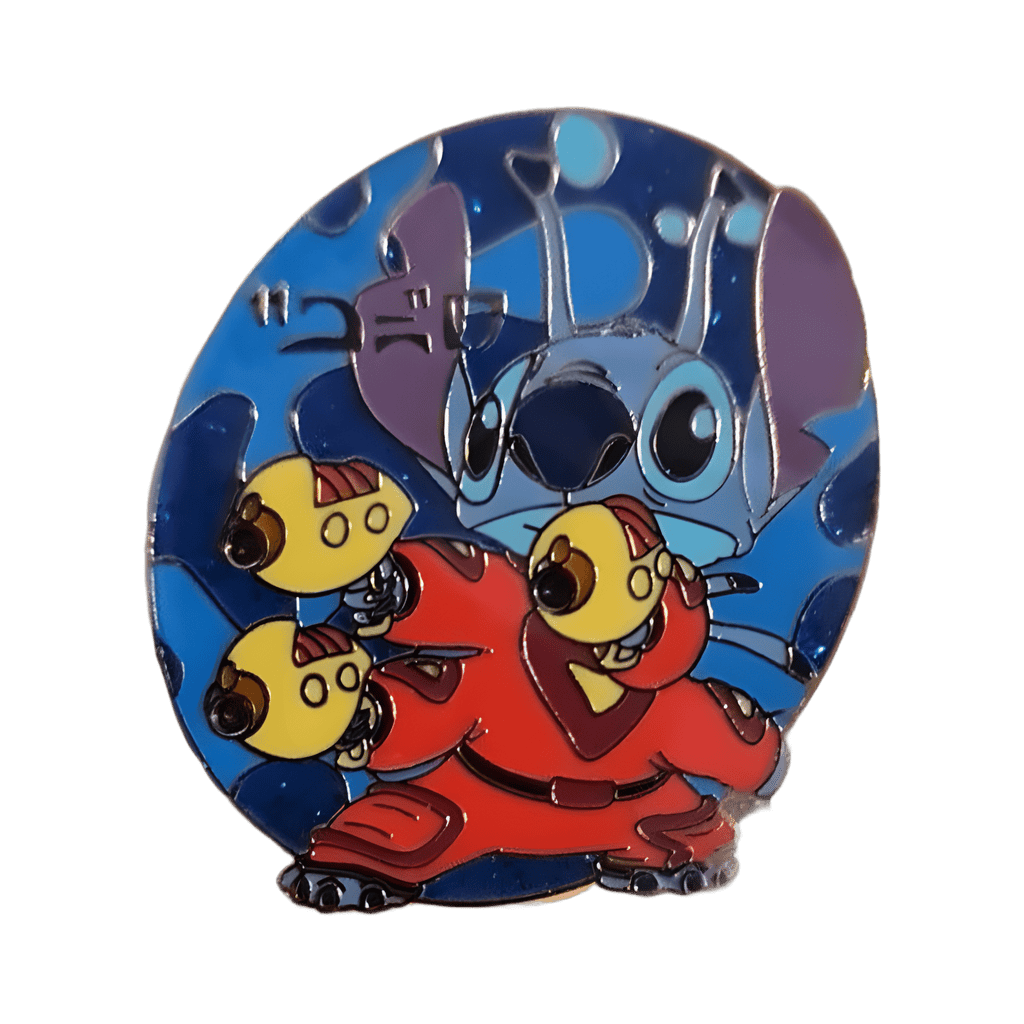 Alien Stitch with Light Up Blasters Disney pin