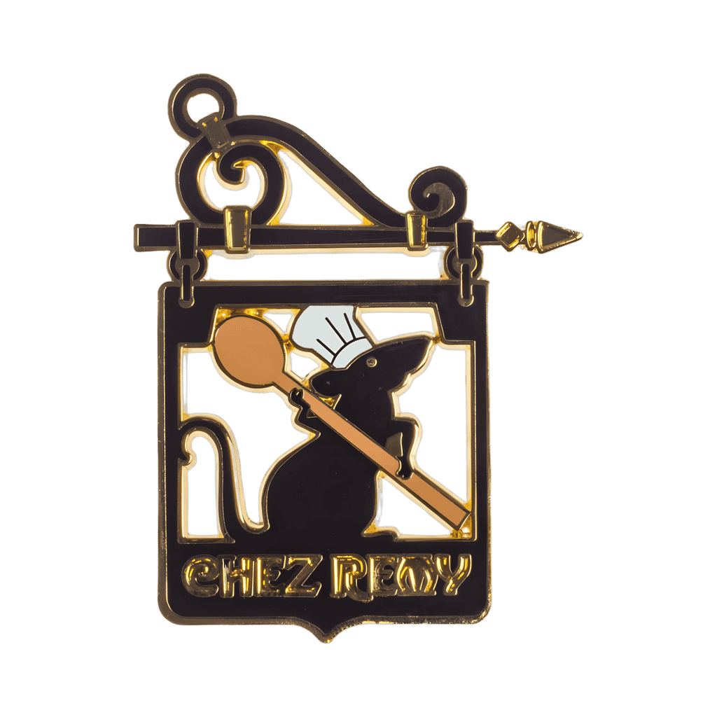 Chez Remy Restaurant Sign Disney pin