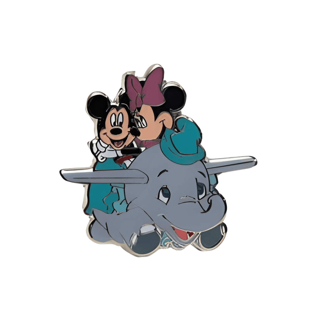 Rides Mystery Collection - Mickey and Minnie in Turquoise Dumbo Disney pin