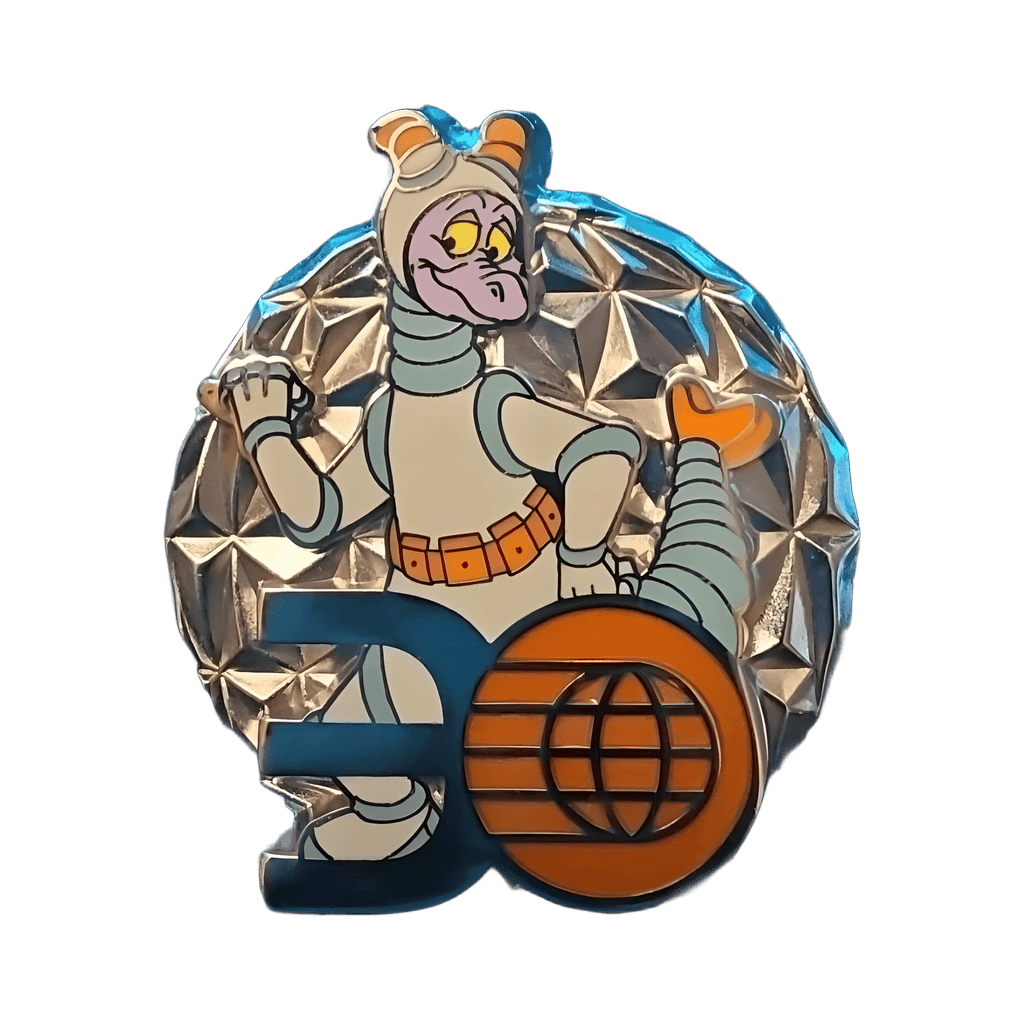 Figment Spaceship Earth Disney pin