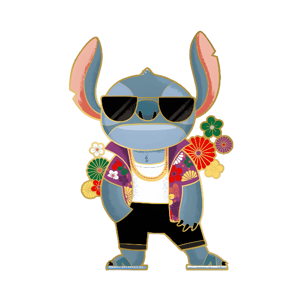 Traveling Stitch #420 Disney pin