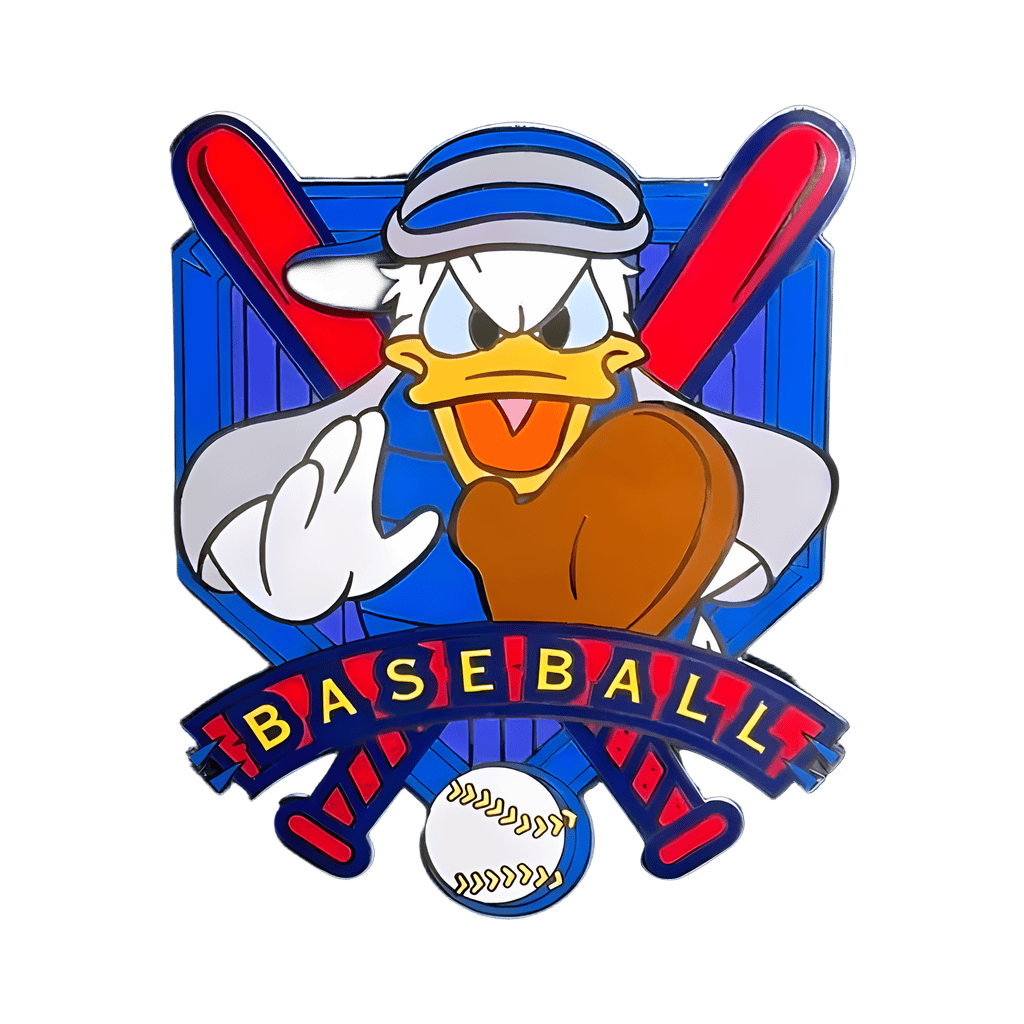 Catcher Donald Duck Disney pin