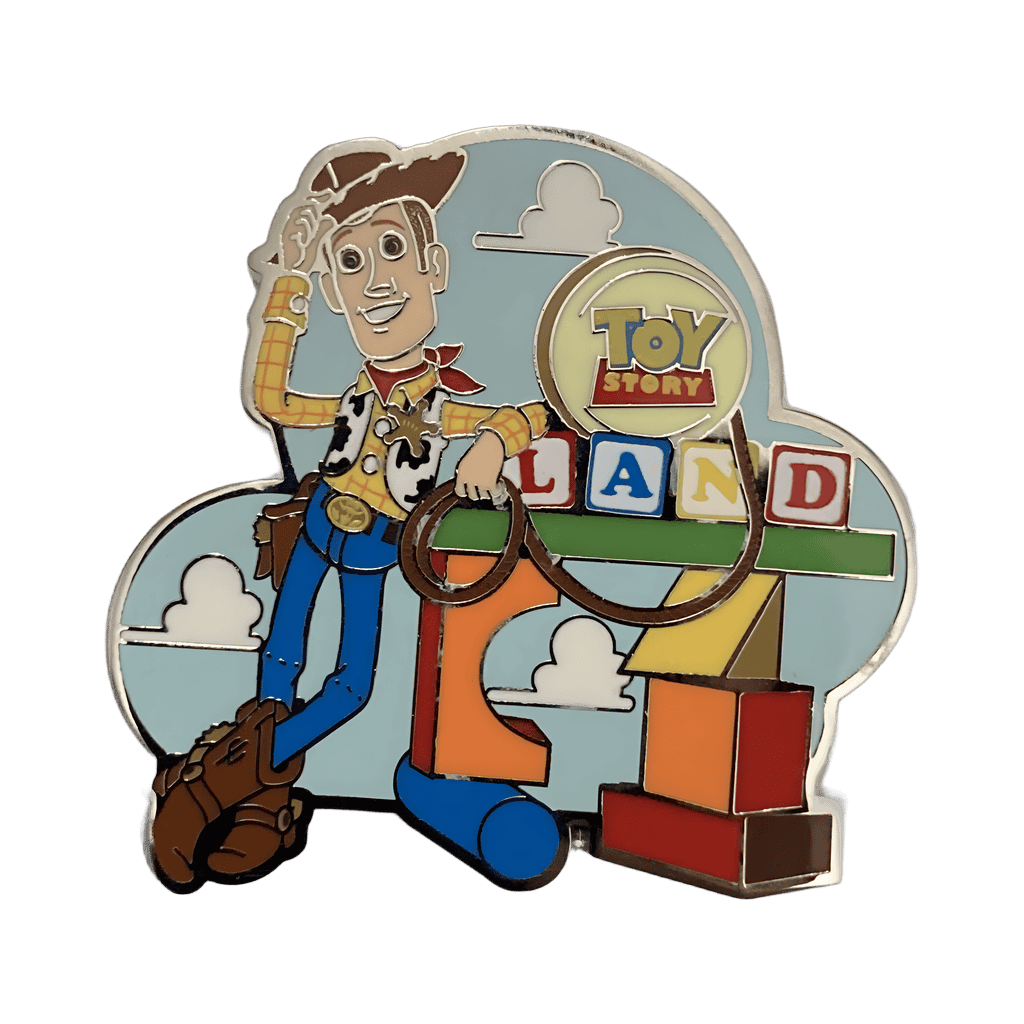 Woody Entrance Sign Disney pin
