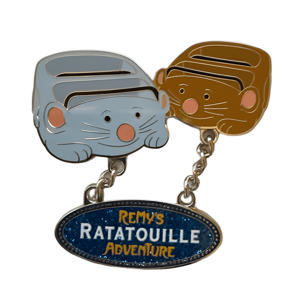 Rat Ride Vehicle Disney pin