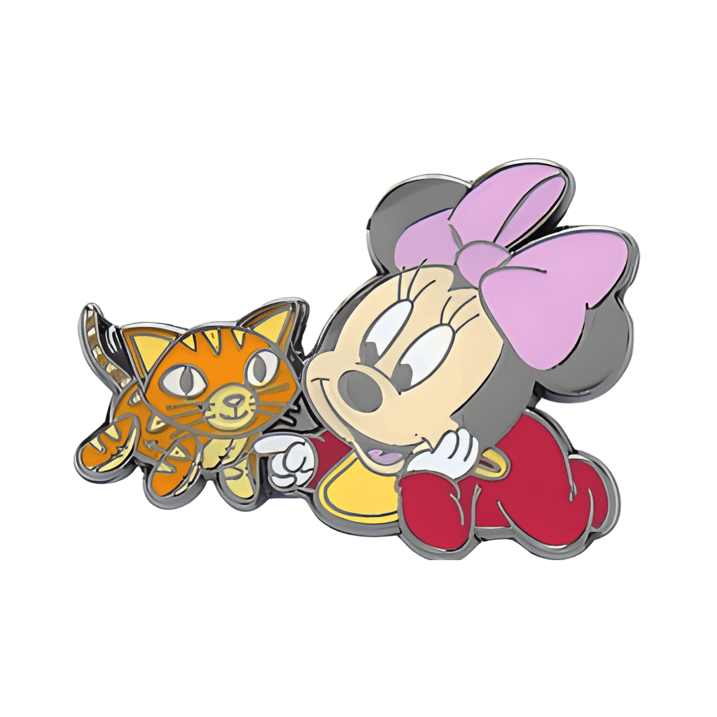 Minnie with Cat Disney pin