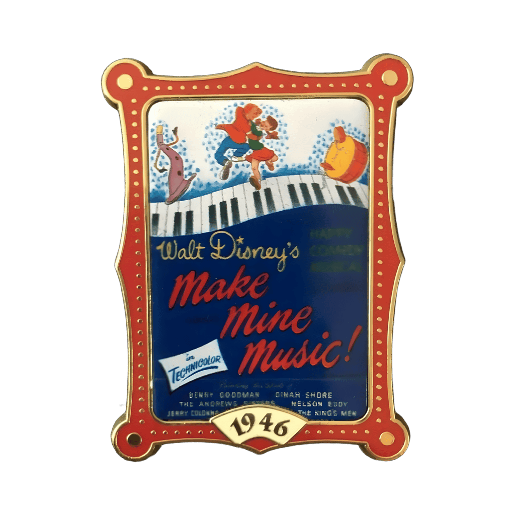 Make Mine Music Disney pin