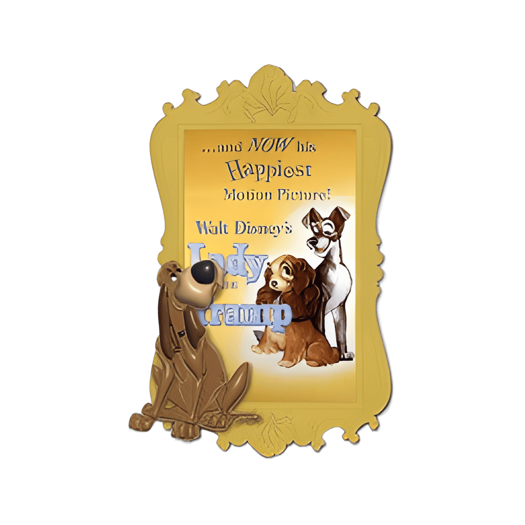 Lady and the Tramp Disney pin