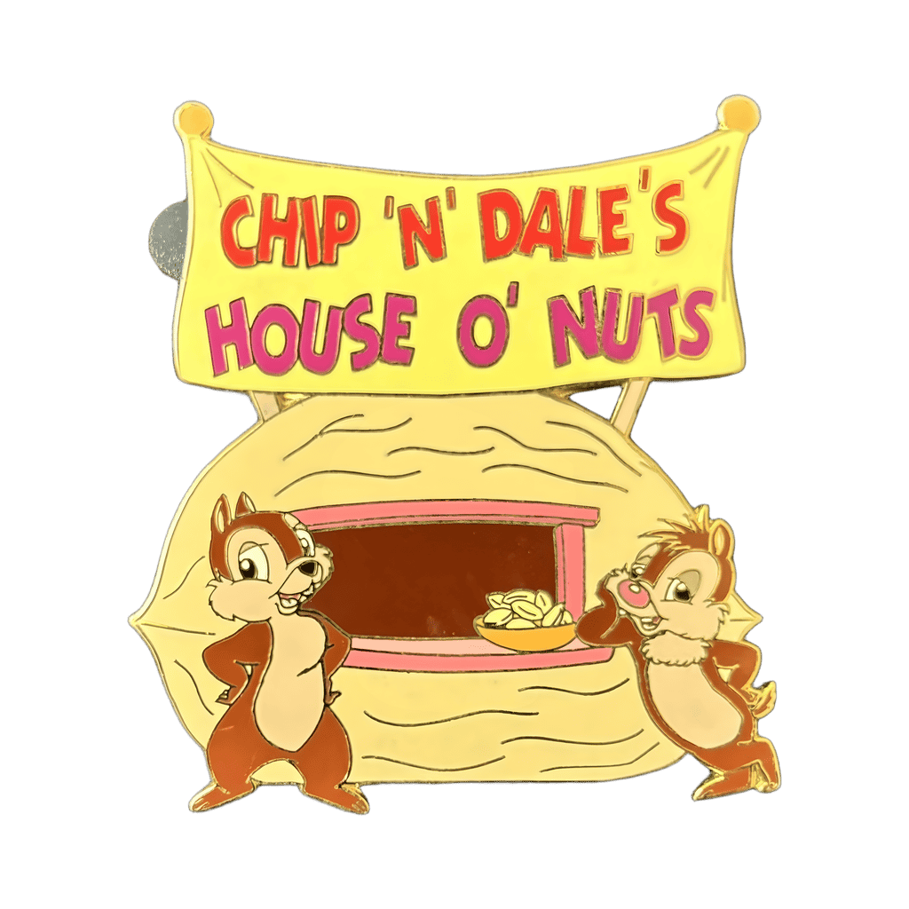 Chip 'N' Dale's House o' Nuts Disney pin