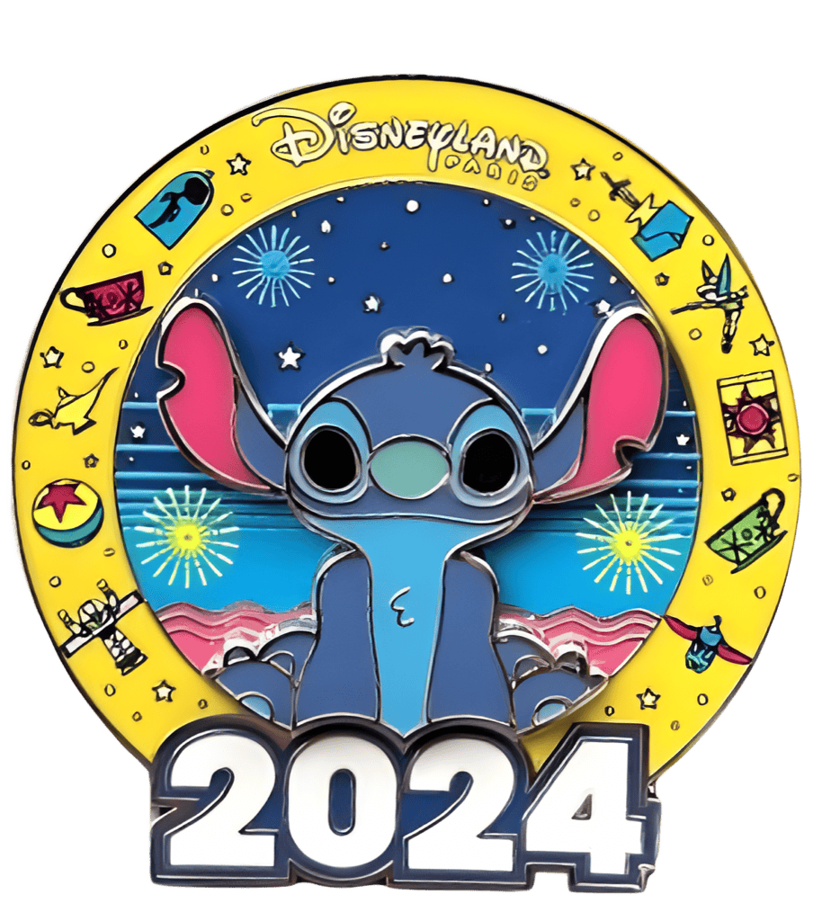 Brave New World Dated Collection - Stitch and Park Icons Disney pin