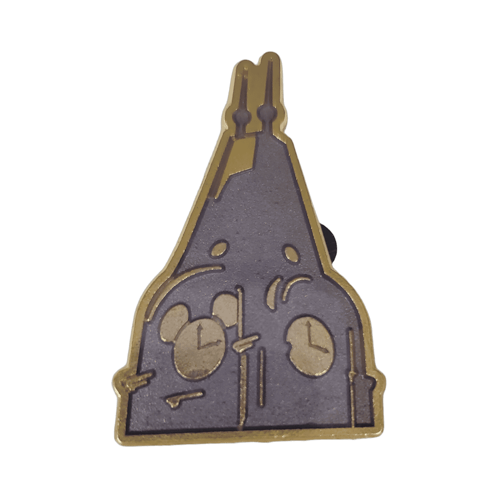 Purple Clock Disney pin