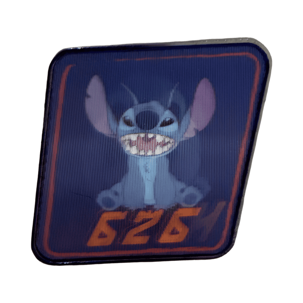 Stitch Lenticular Portrait Disney pin