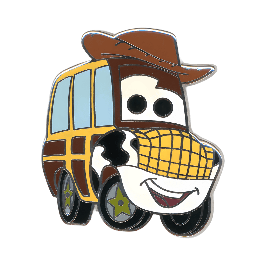 Toy Car Story - Woody Wagon Disney pin