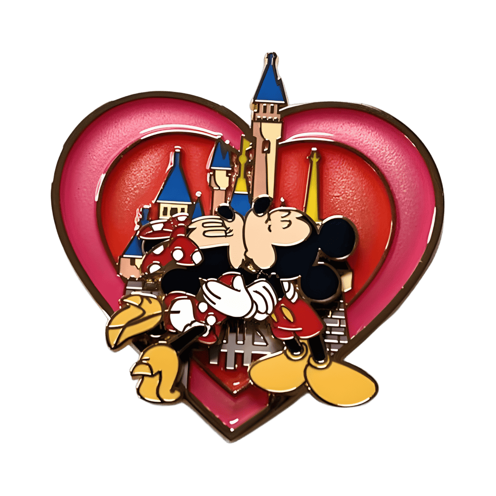 Valentines Day 2022 - Mickey and Minnie Kissing Disney pin