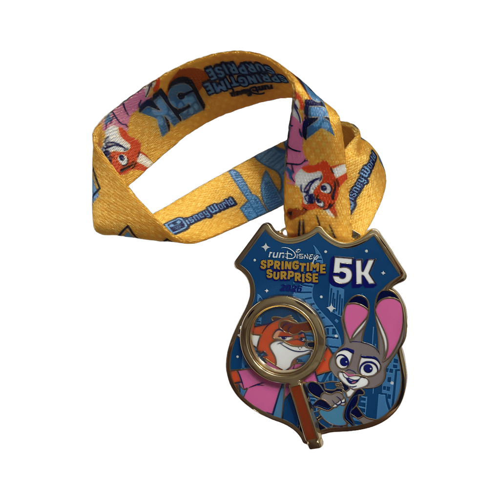Judy Hops & Nick Wilde - 5k Medal Disney pin