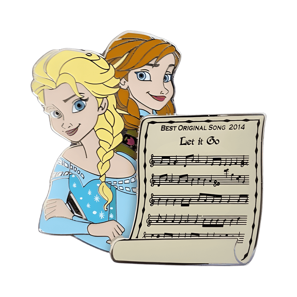 Frozen - Anna & Elsa - Let It Go Disney pin
