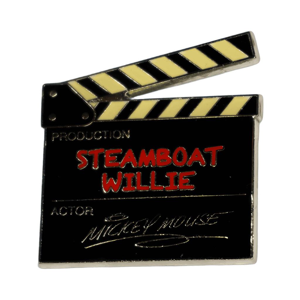 Steamboat Willie Clapper Board Disney pin