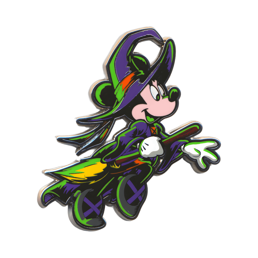 Minnie Mouse as a Witch Disney pin