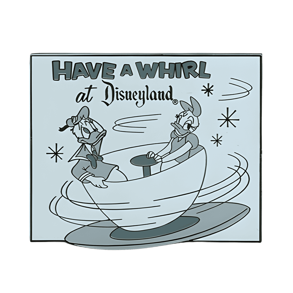 Have a Whirl at Disneyland - Donald and Daisy Disney pin