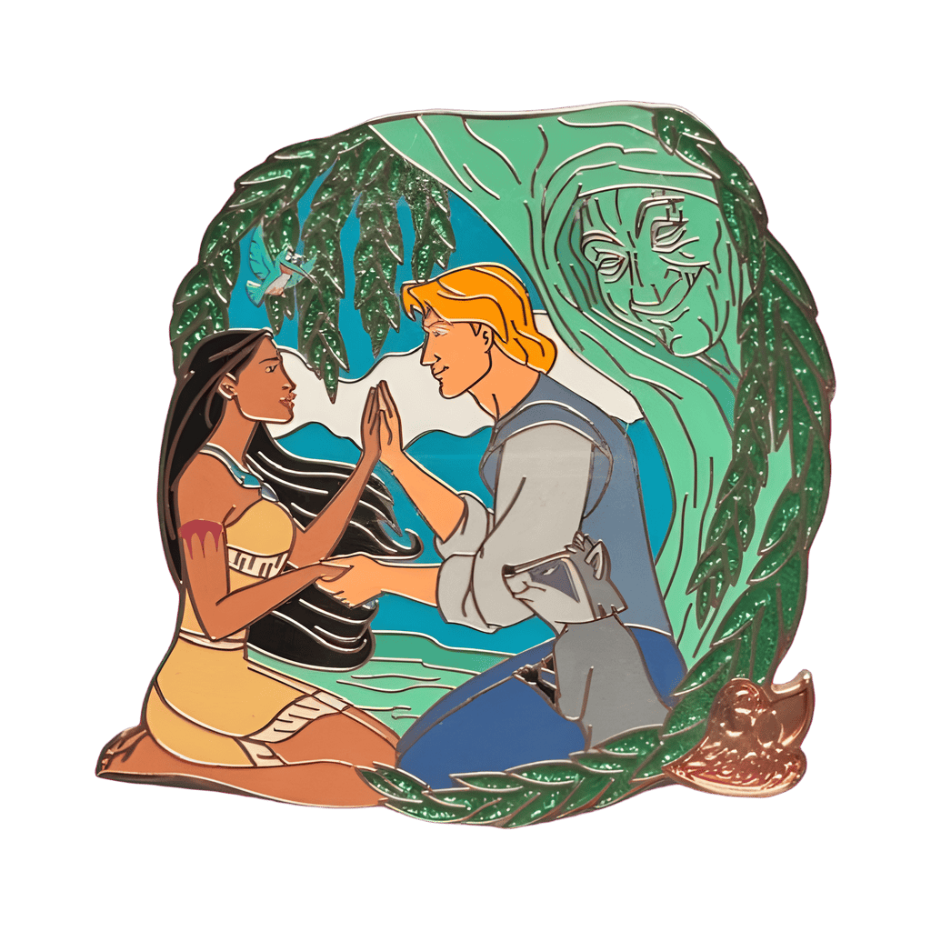 Pocahontas & John Smith Disney pin