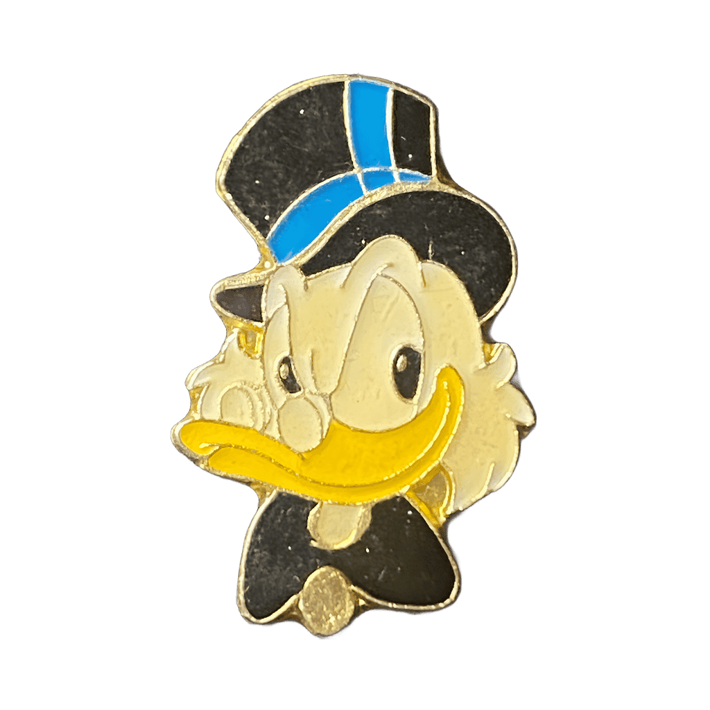 Scrooge McDuck Head Disney pin