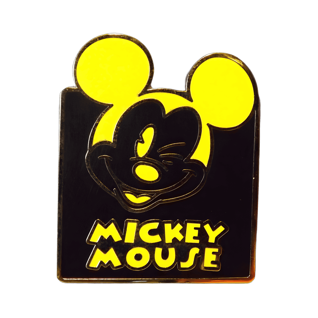 Neon Yellow (Winking) Disney pin