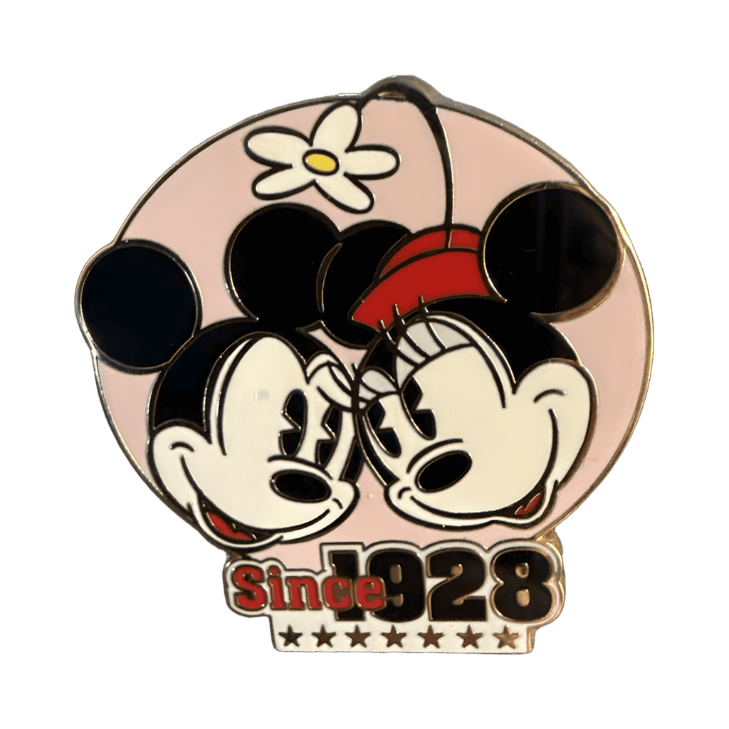 Mickey Mouse and Minnie Mouse - 1928 Disney pin