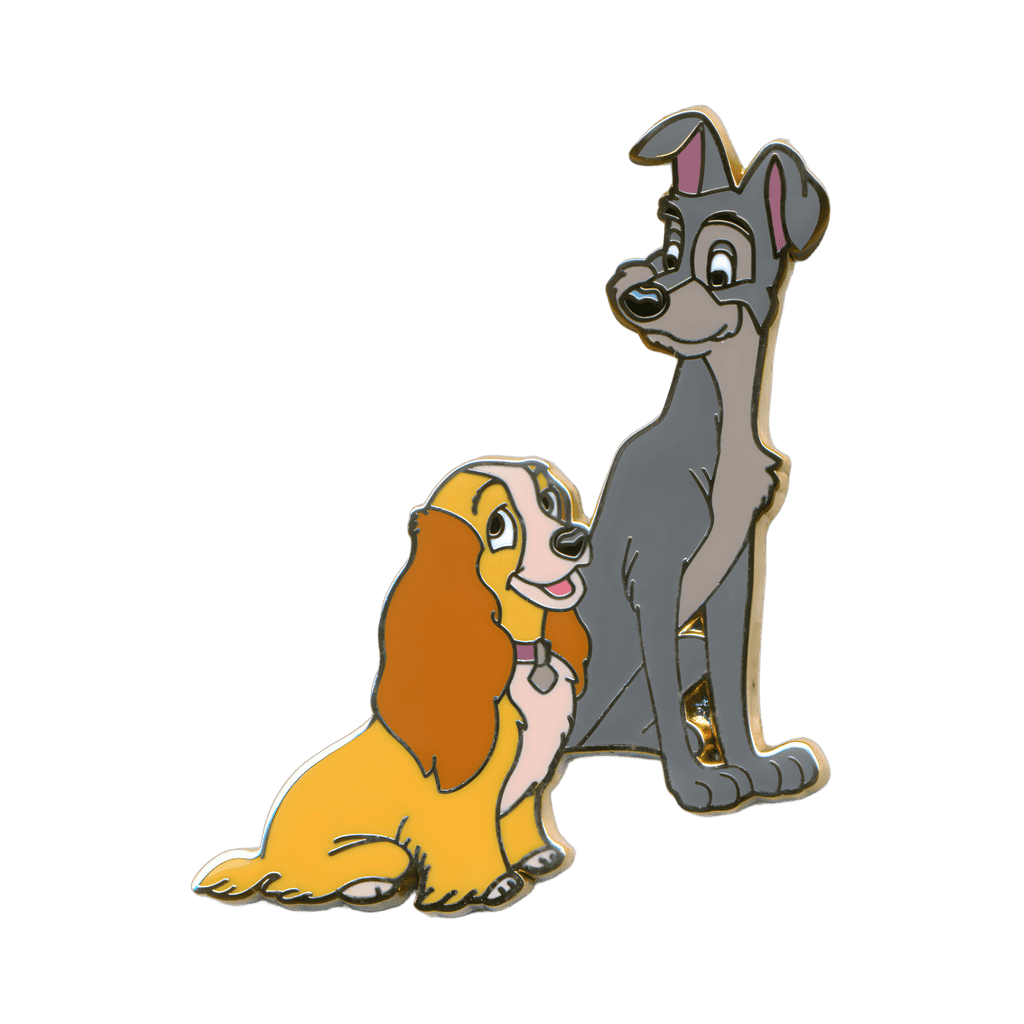 Lady and Tramp Disney pin