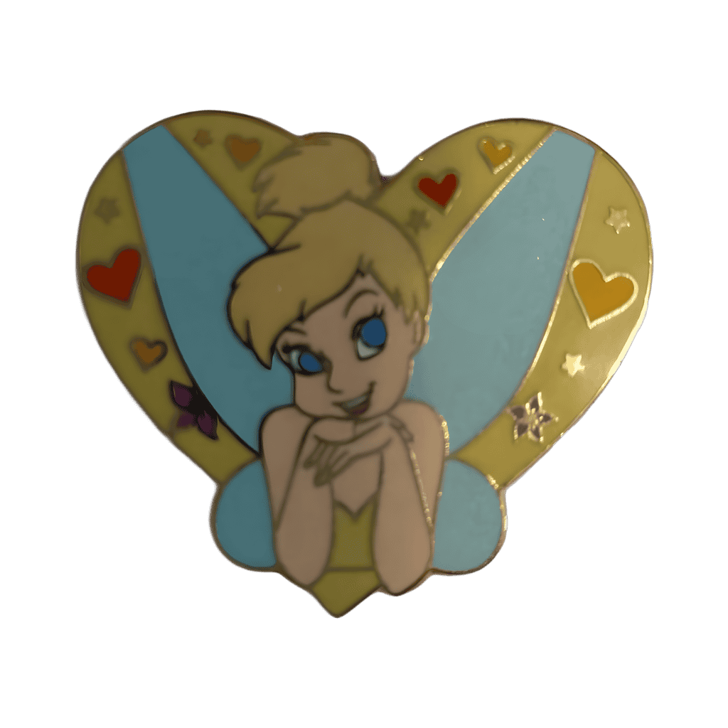 Tinker Bell Valentine Heart Pin Disney pin