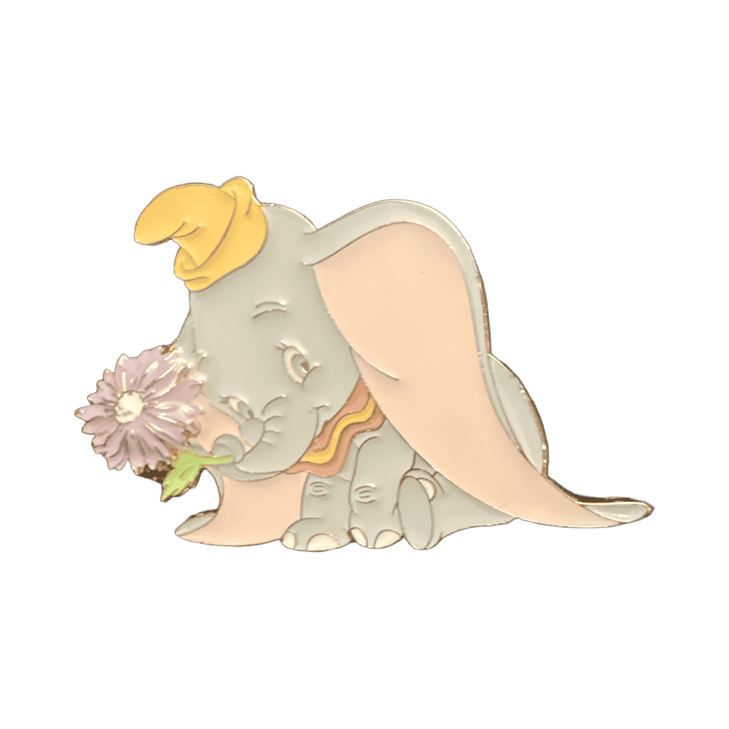 Dumbo Holding Flower Disney pin