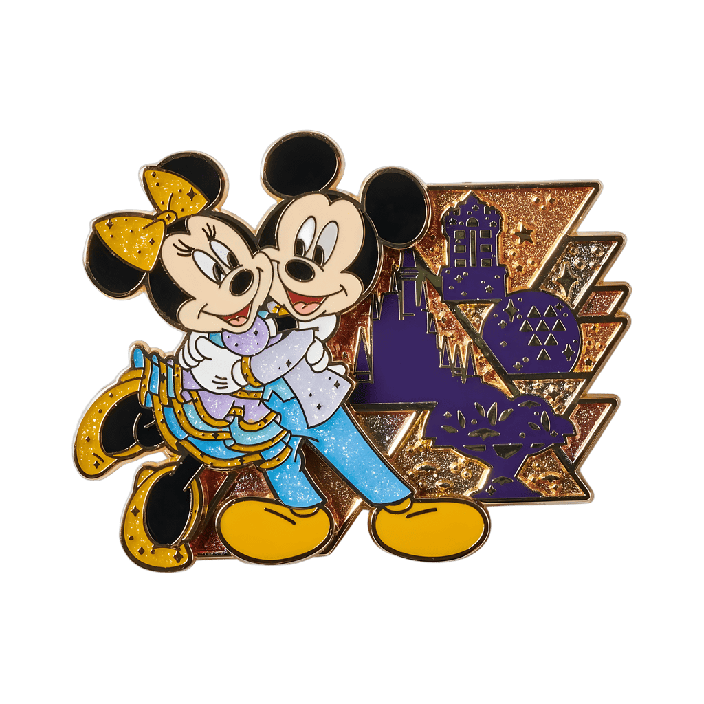 Mickey and Minnie with Park Icons Disney pin
