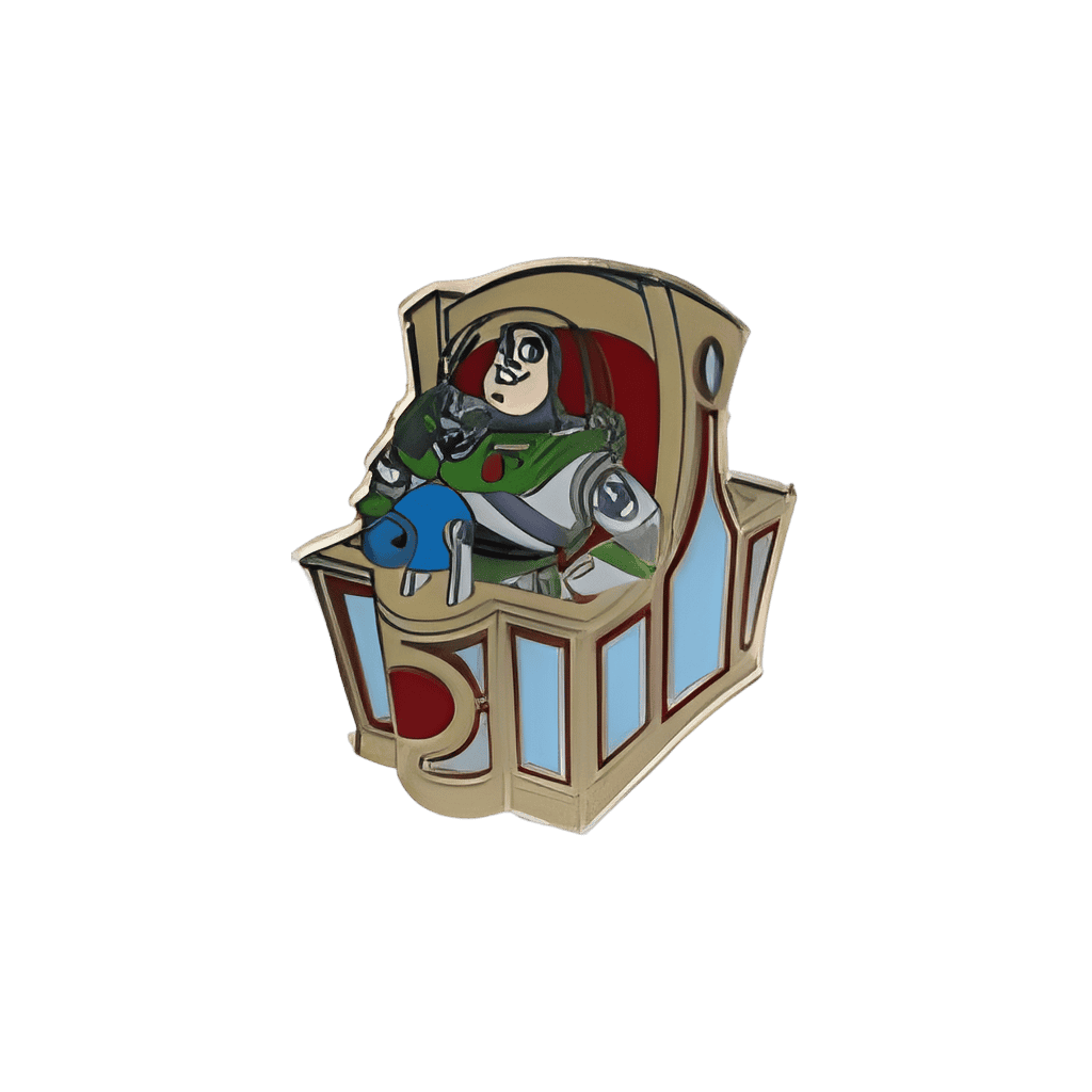 Rides Mystery Collection - Buzz in Toy Story Midway Mania Vehicle Disney pin