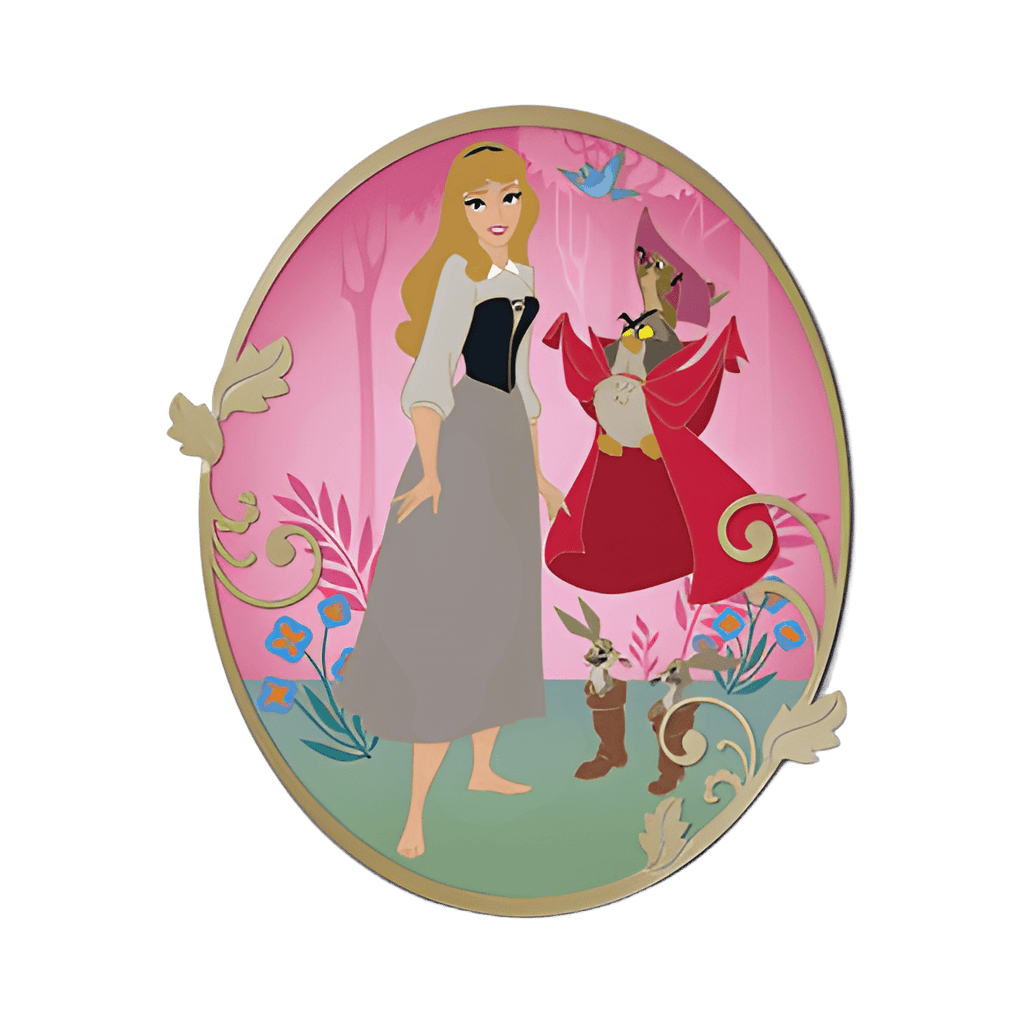 Briar Rose and Owl Prince Disney pin