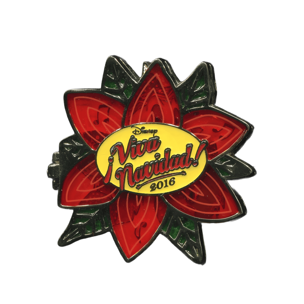 2016 — Hinged Flower Disney pin
