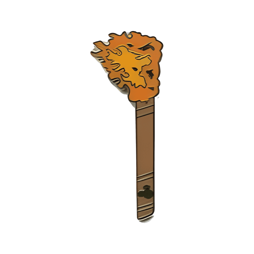 Pirate Torch Disney pin