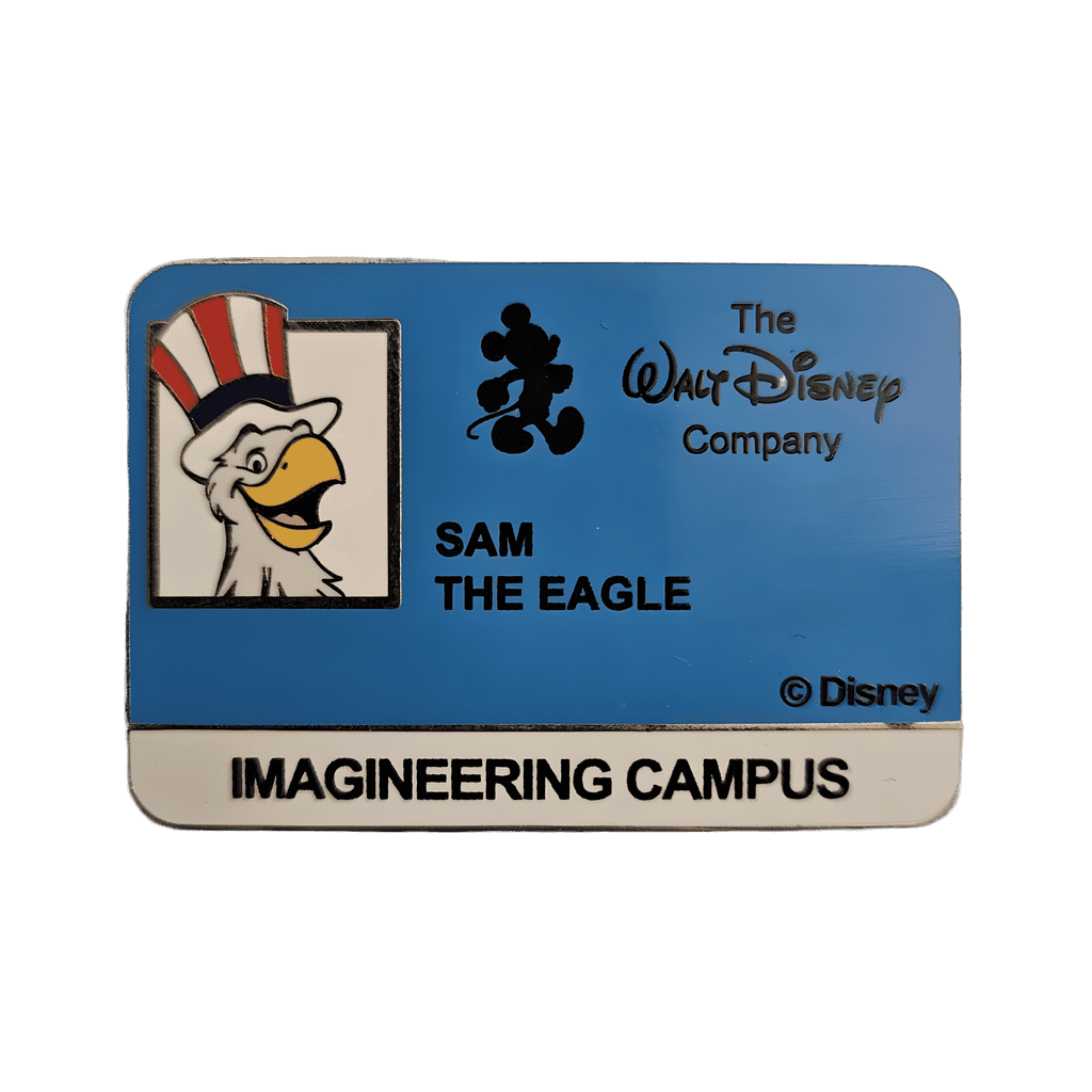 Sam the Eagle Badge Disney pin