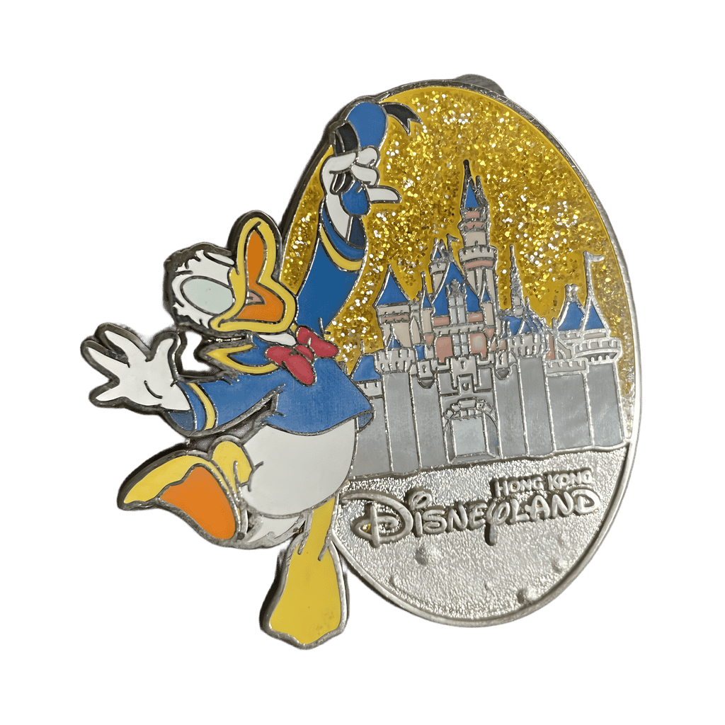 HKDL Donald Castle Disney pin