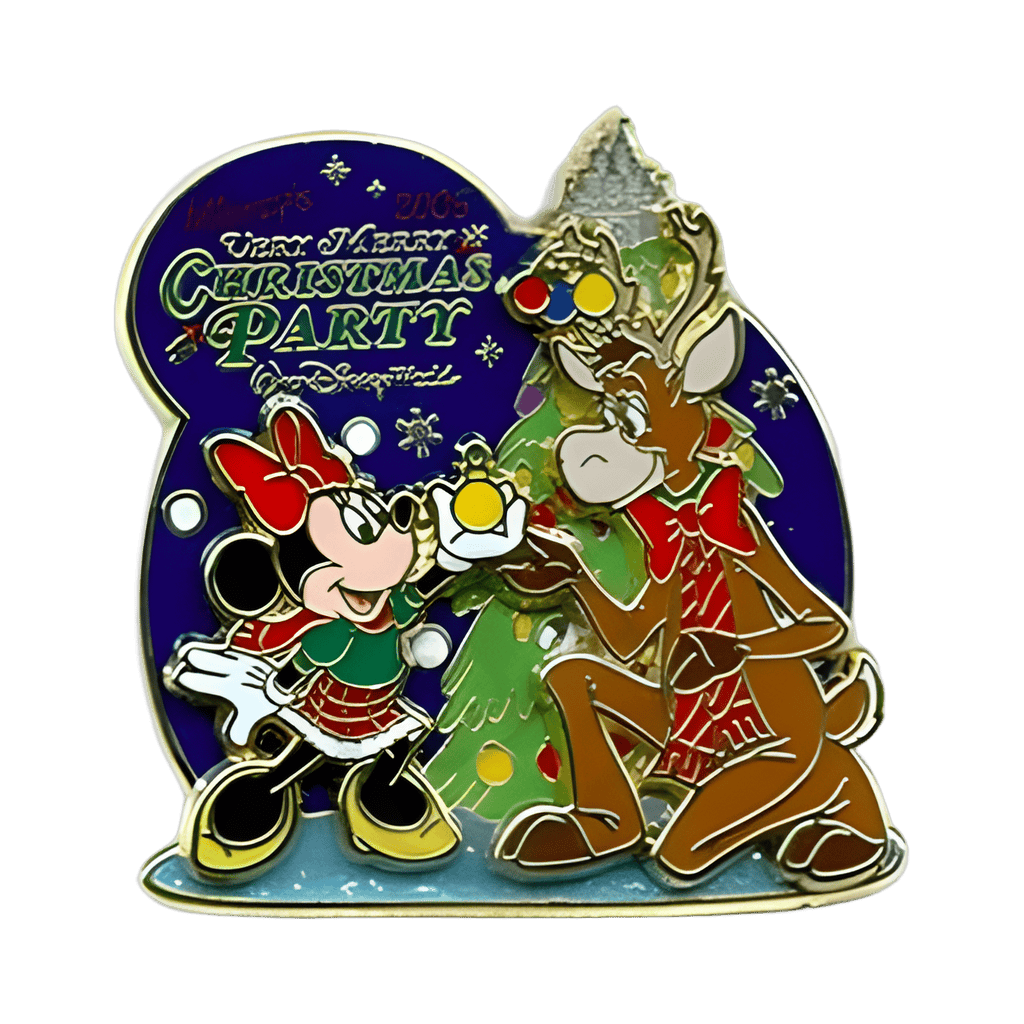 Minnie & Reindeer Disney pin