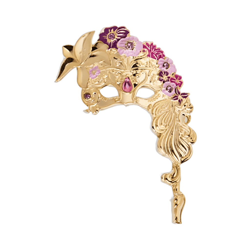Rapunzel Mask Disney pin