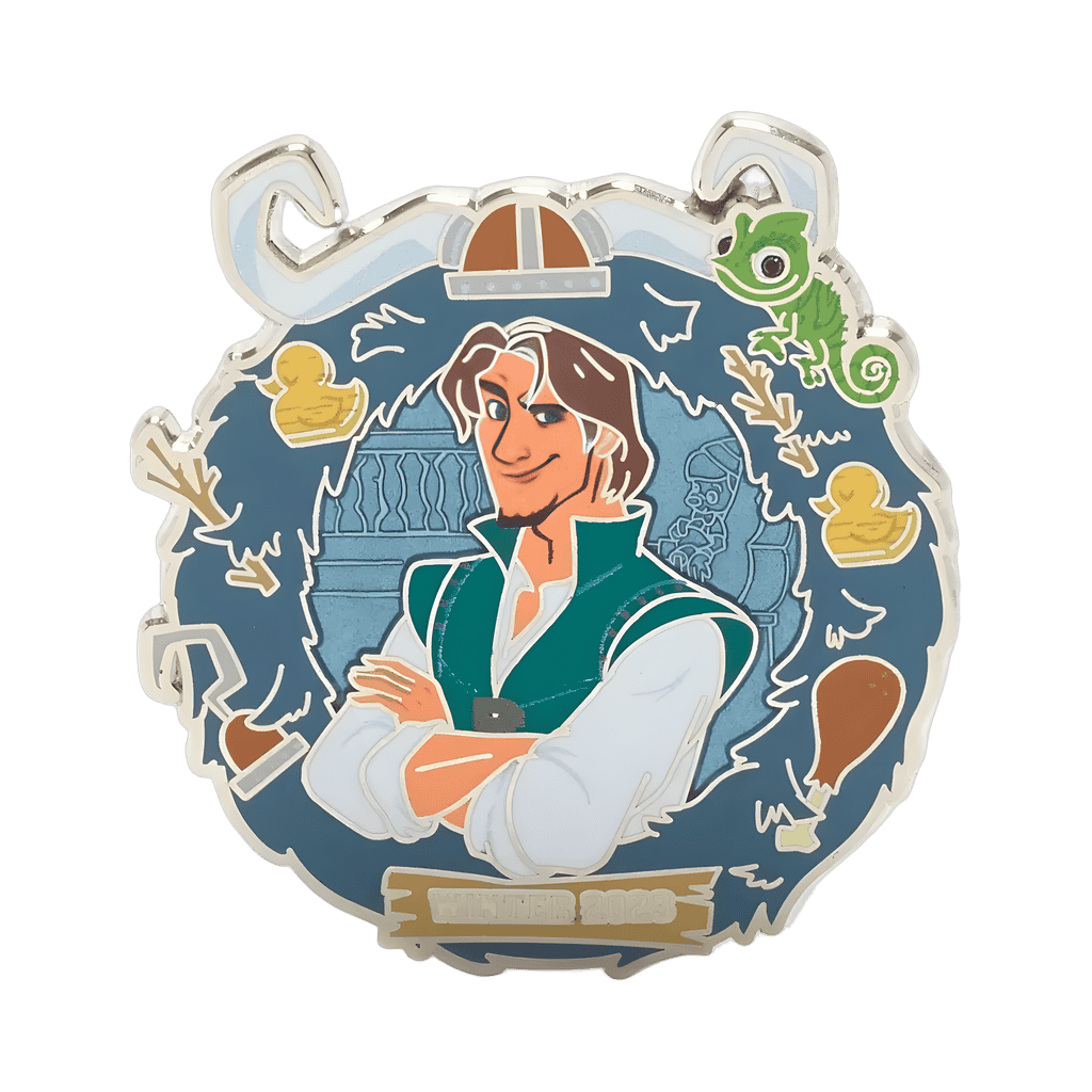 2023 Flynn Rider Wreath Disney pin
