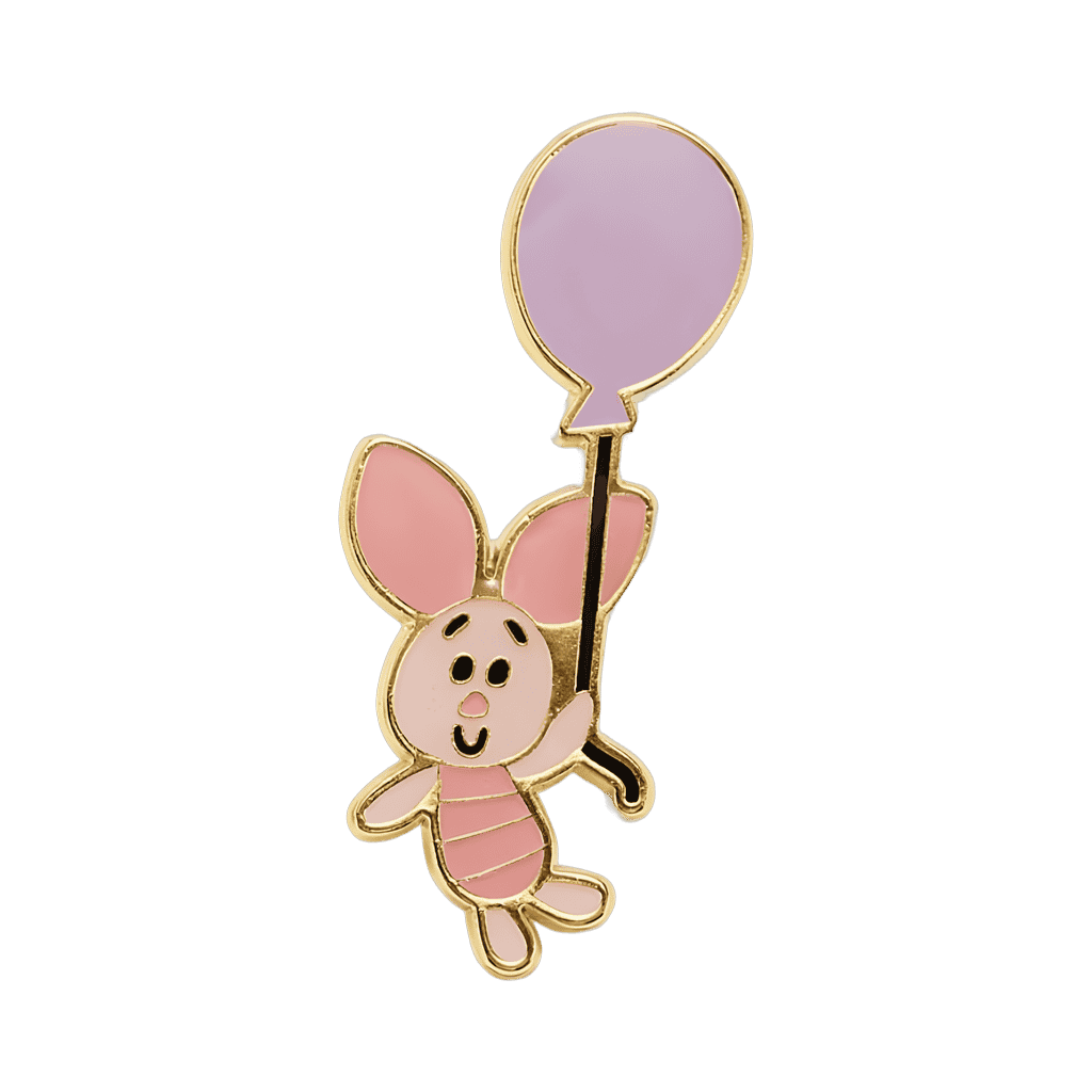 Chibi Piglet with Balloon Disney pin