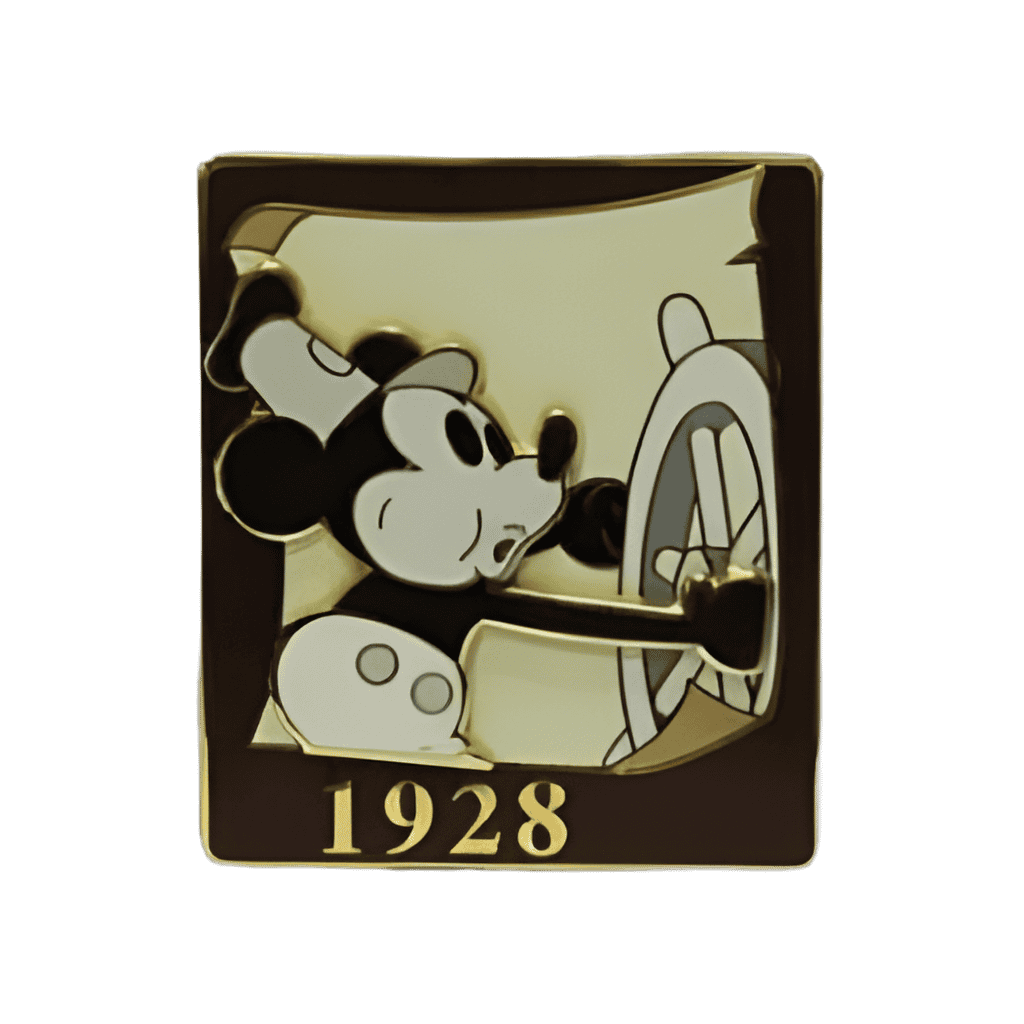 Steamboat Willie Disney pin