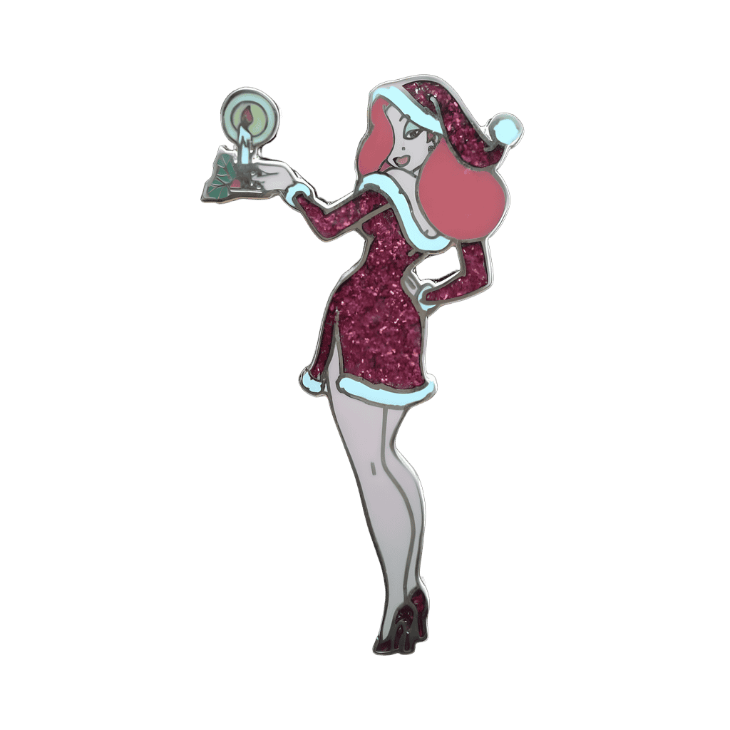 Jessica Rabbit Christmas Candle Disney pin