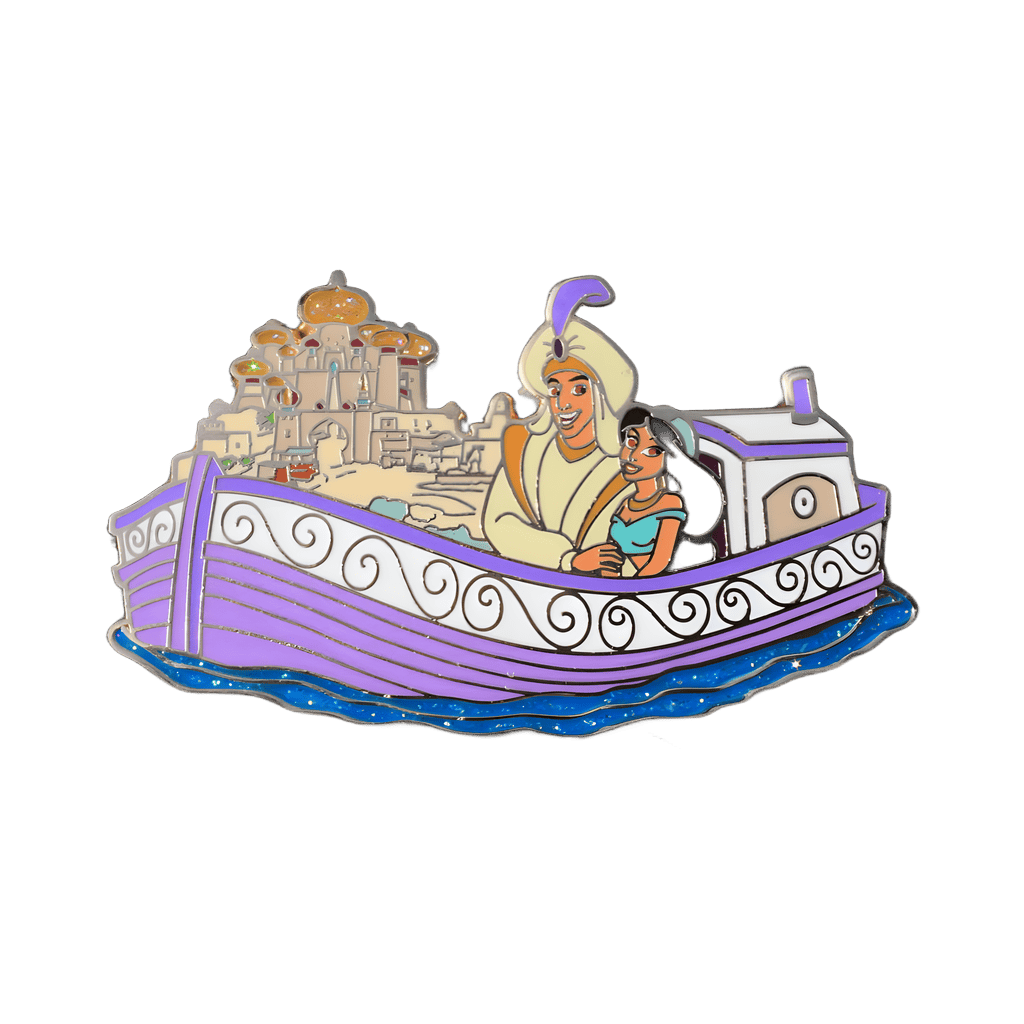 Jasmine and Aladdin Disney pin