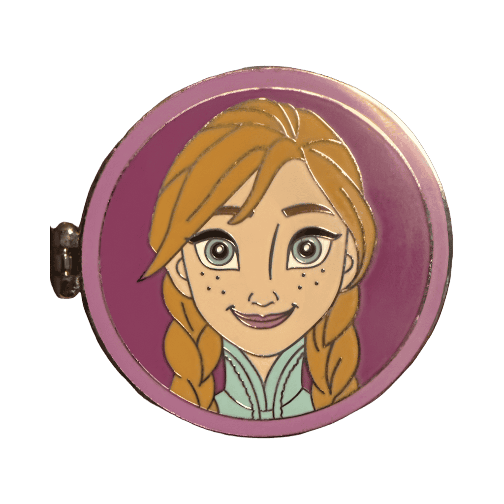 Anna Hinged Locket Frozen Disney pin