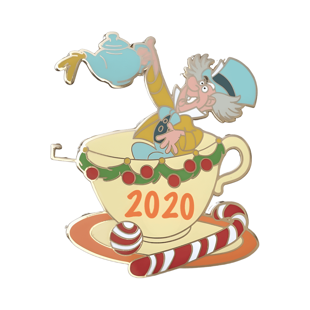 DLP-Joyeux Noel 2020-The Mad Hatter Disney pin