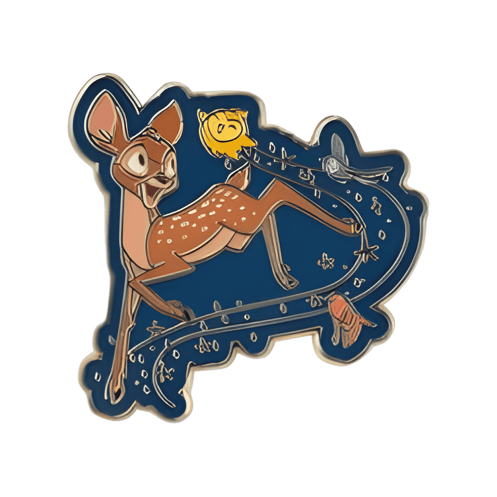 Deer with Star Disney pin