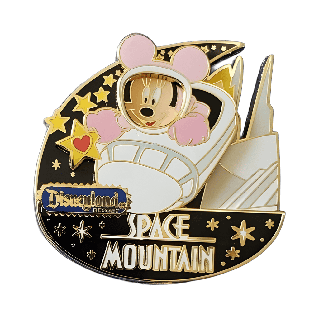 Space Mountain - Minnie Mouse Disney pin