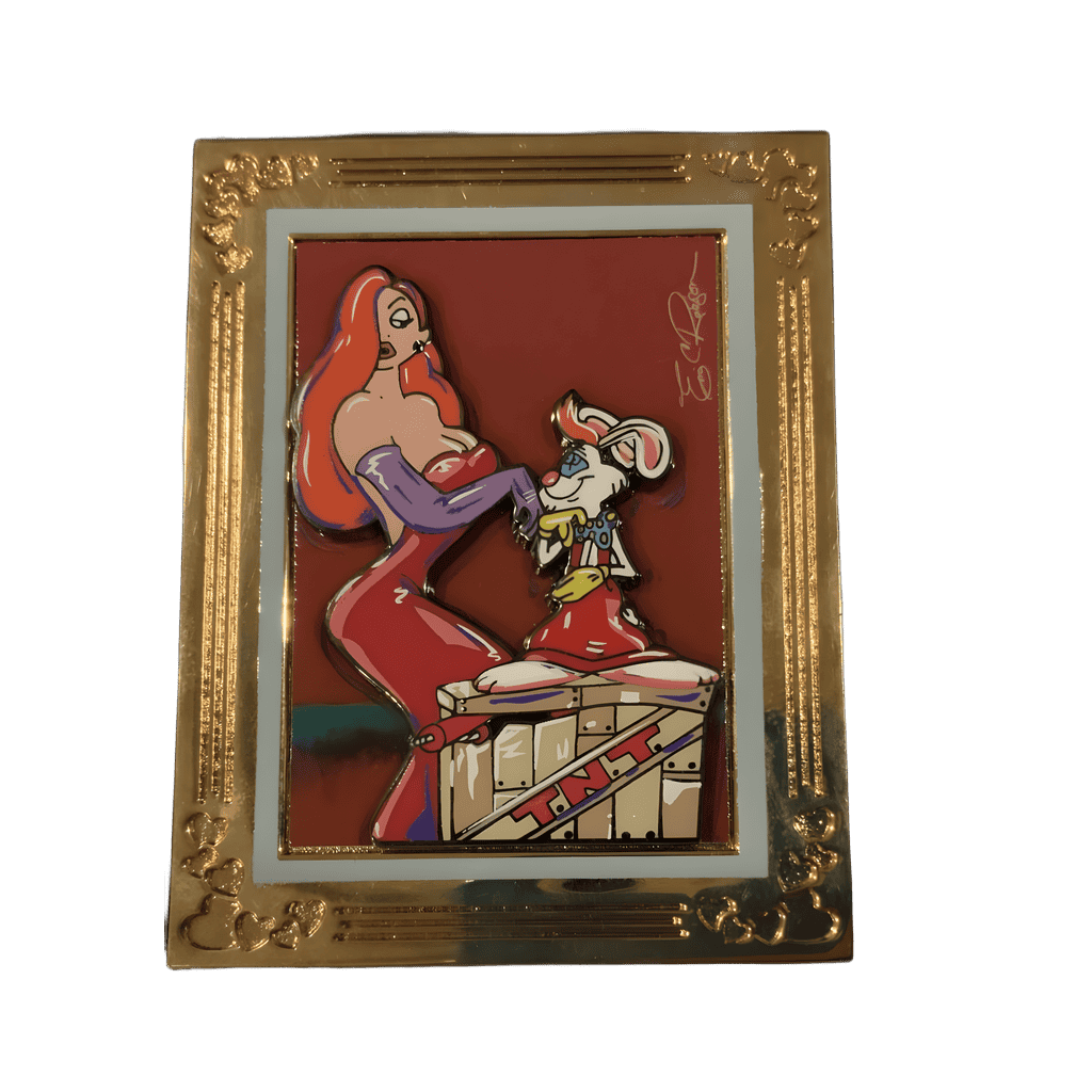 Jessica and Roger Rabbit Disney pin