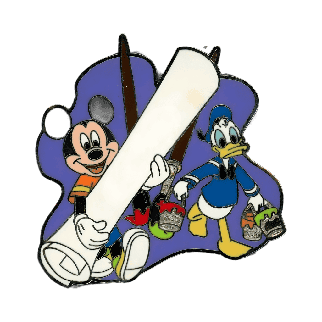 Disney Afternoon Block - Mickey & Donald - CHASER Disney pin